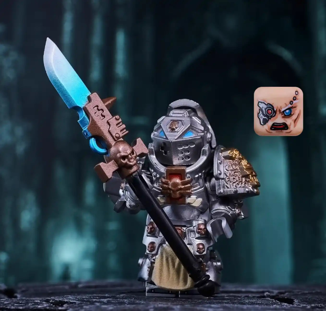 Grey Knight Terminator Minifigure