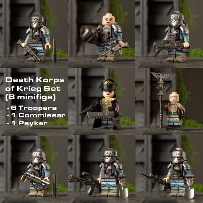 💀 Death Korps of Krieg Minifig Set – 8 Iconic Minis! 💀