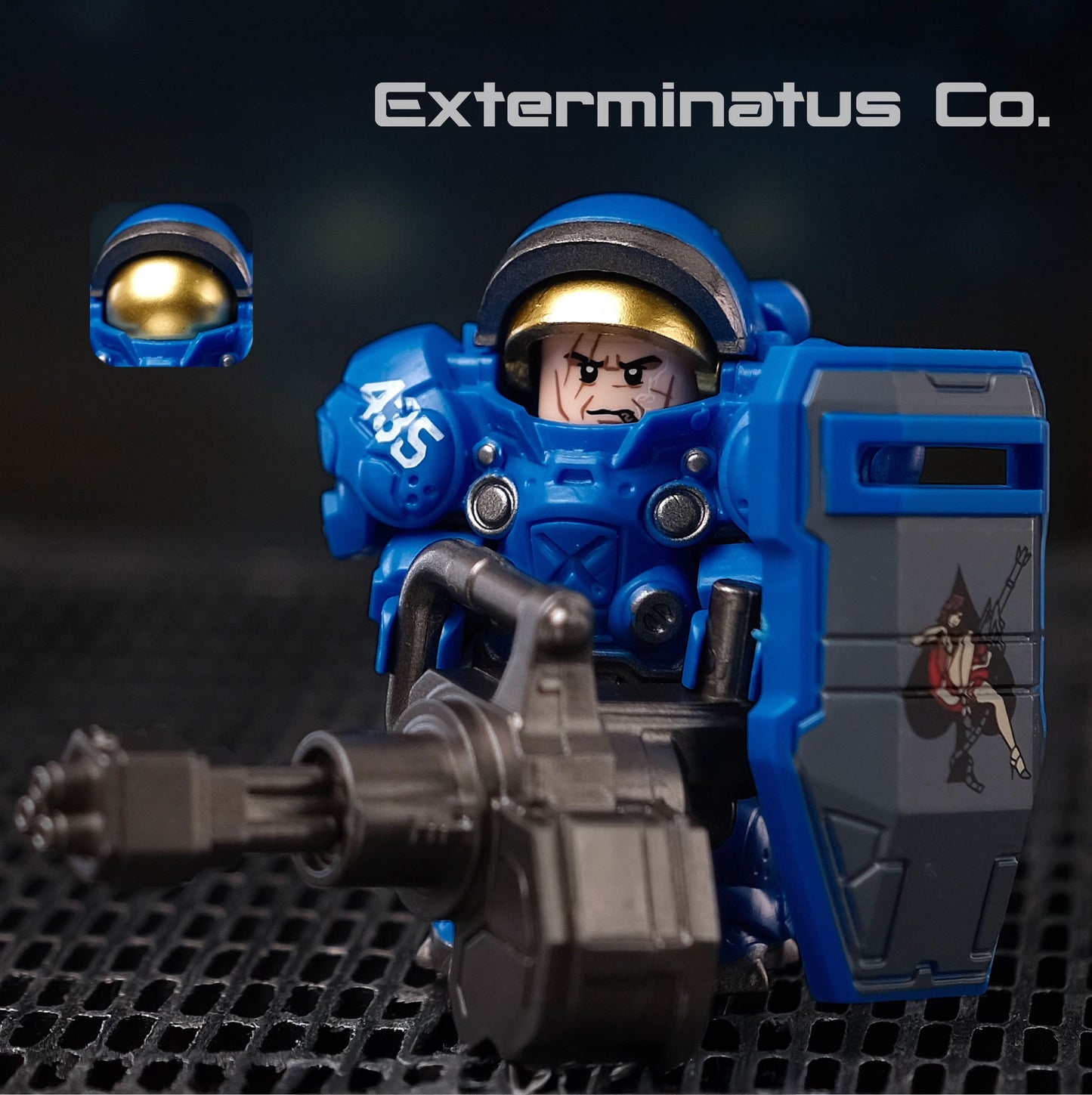 Starcraft 2 Minifig Set - Jim Raynor, Tychus Findlay, Terran Marines, Medic (5 minis)