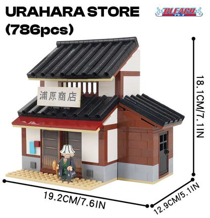 Custom Urahara Store Building Set | Bleach-Inspired Collector’s Build (786 pcs)