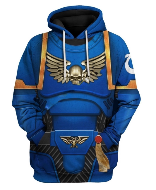 Ultramarines Apparel Set – Hoodie, Jacket, and Pants