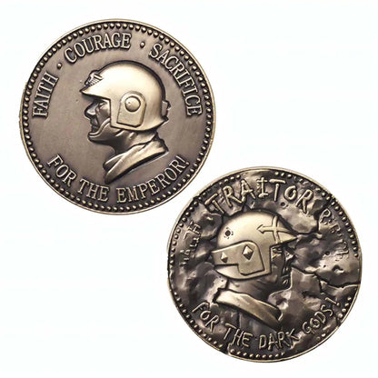 Guardsman’s Fate: Loyalty vs. Heresy Decision Coin