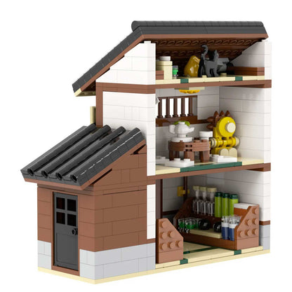 Custom Urahara Store Building Set | Bleach-Inspired Collector’s Build (786 pcs)