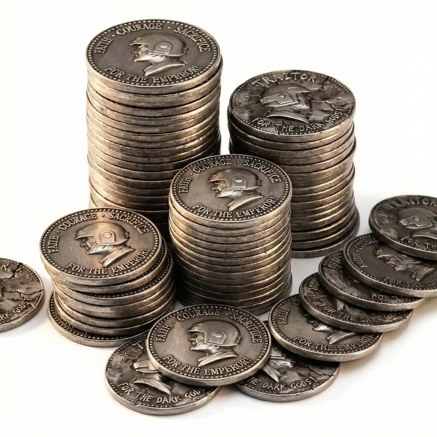 Guardsman’s Fate: Loyalty vs. Heresy Decision Coin