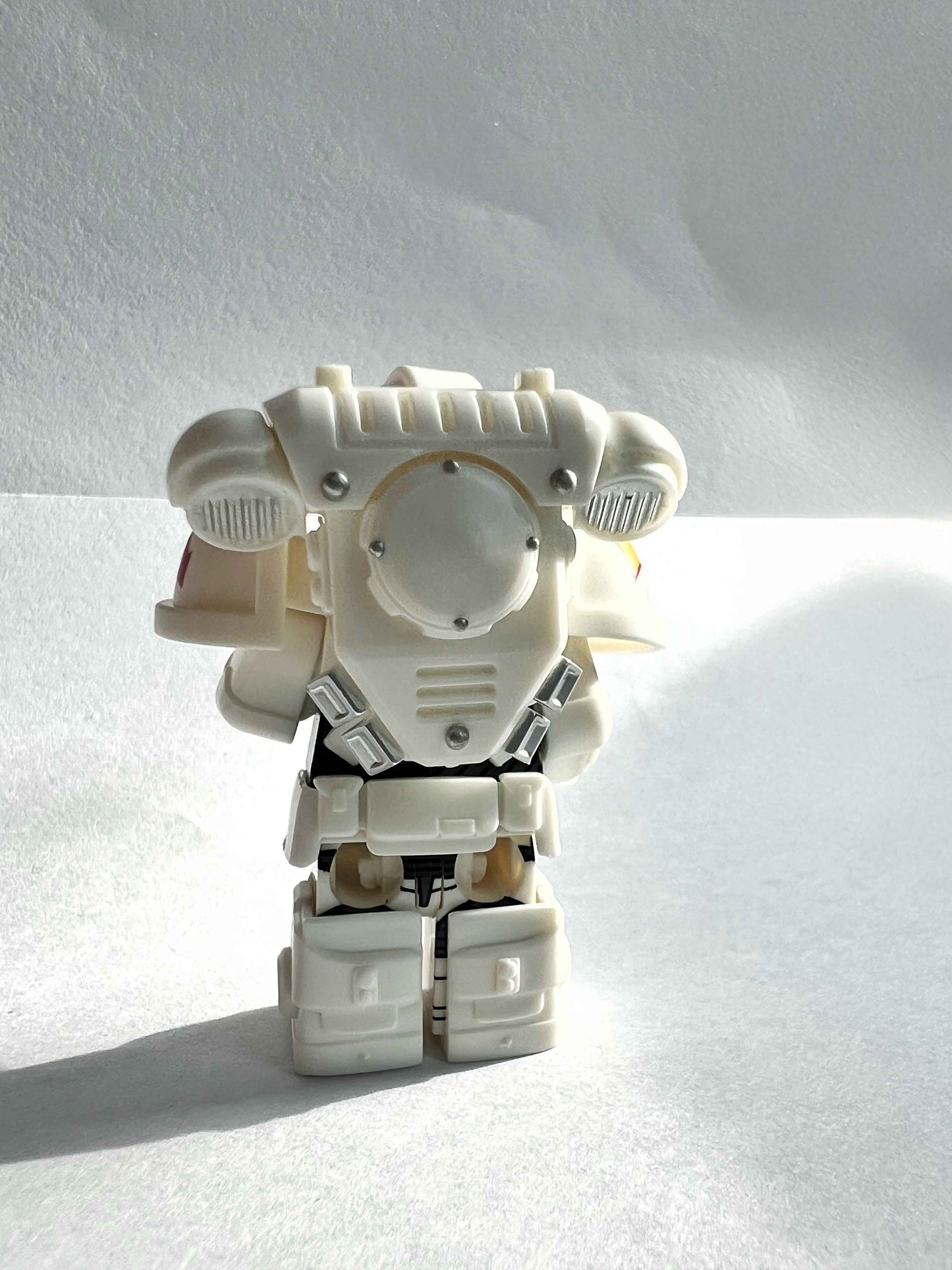 Custom White Scars Minifigure with Power Armor, Plasma Rifle & Bolt Rifle