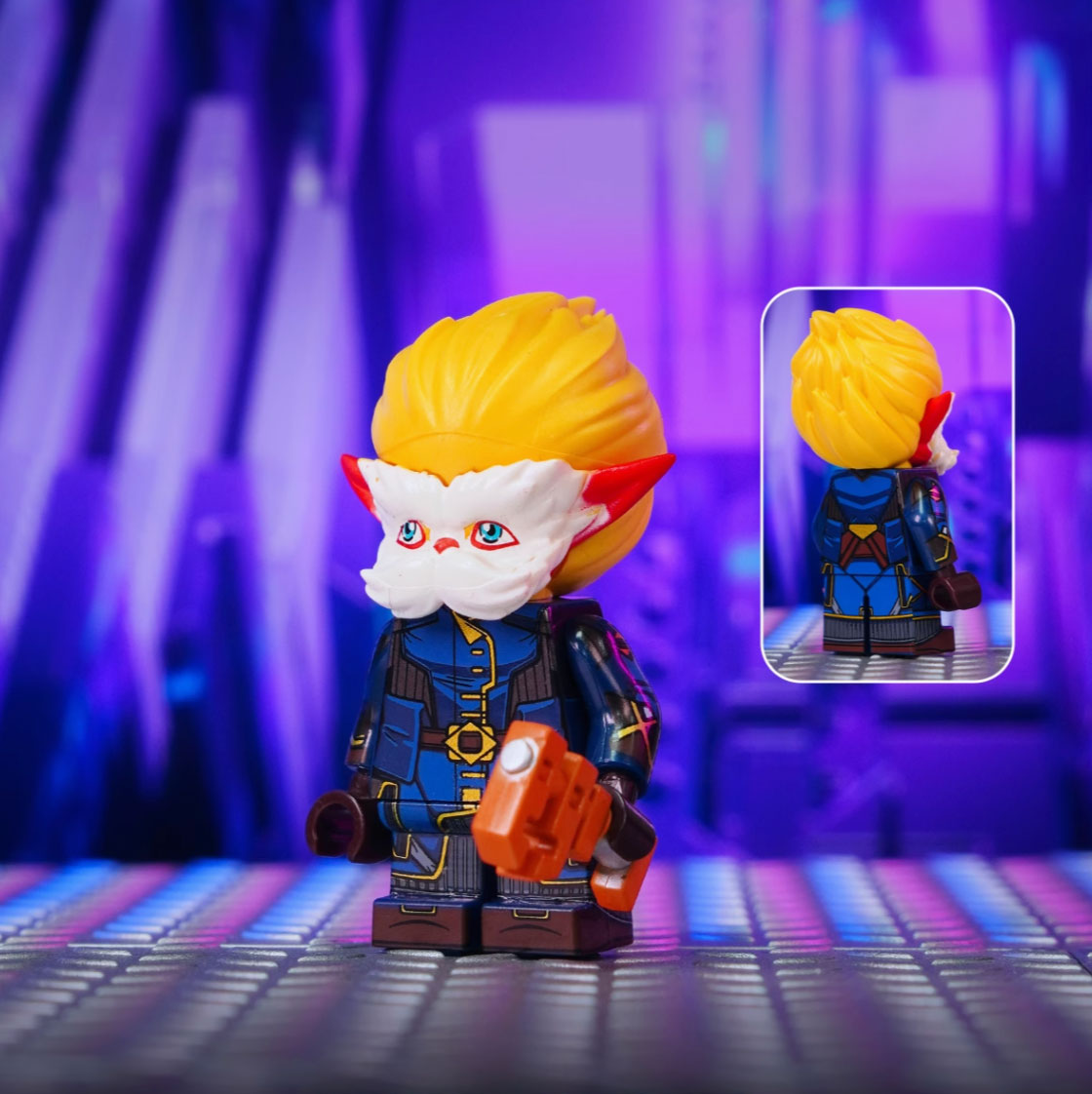 League of Legends Arcane Minifigure Set – 8 Collectible Figures